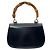 Borsa Gucci Bamboo in pelle nera Nero - vista 2