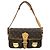 Borsa a Spalla Louis Vuitton Hudson PM Marrone