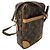 Borsa a tracolla Louis Vuitton Monogram Danube Marrone - vista 2