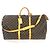 Borsa Boston Louis Vuitton Keepall 60 Marrone