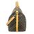 Borsa Boston Louis Vuitton Keepall 60 Marrone - vista 2