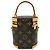 Borsa a Spalla Louis Vuitton Nano Cannes Marrone - vista 2