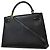 Hermès Hermes Kelly Black Ardennes with Gold Hardware 32 Nero - vista 2