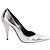 Saint Laurent Tacchi argentati Argento
