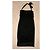Marvel by La Perla Vintage Abendkleid Schwarz - Ansicht 3
