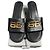 Balenciaga BB Sandali in Pelle Nera Nero