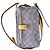Coach Signature Monogram Crossbody Bag - Brown/Yellow