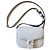 Coach Borsa a Tracolla in Pelle Bianca Bianco