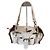 Borsa Mulberry in pelle bianca e marrone Bianco