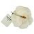 Timeless Chanel Spilla Camelia in tessuto di seta bianco vintage - vista 4