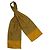 Hermès Sciarpa Ascot in seta vintage gialla con motivi geometrici Hermes con scatola Giallo