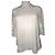 Claudie Pierlot Weiße Spitzenbluse