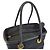Céline Borsa Celine Vintage Circle Logo in nylon nero e pelle - vista 7