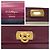 Clutch in pelle viola Salvatore Ferragamo Porpora - vista 4