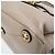 Borsa a mano in pelle da donna Miu Miu beige chiaro - vista 4