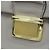 Borsa a mano in pelle da donna Miu Miu beige chiaro - vista 6