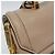Borsa a mano in pelle da donna Miu Miu beige chiaro - vista 8
