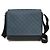 Borsa a tracolla Louis Vuitton Damier Infini District PM N41035 Blu