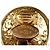 Orecchini Chanel Gold CC placcati oro tondi con clip D'oro - vista 9