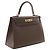 Hermès Kelly Sellier II 28 in Veau Madame marrone Marrone scuro - vista 2