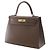 Hermès Kelly Sellier II 28 in Veau Madame marrone Marrone scuro - vista 3
