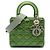 Dior Verde Small Satin Cannage My ABCDior Lady Dior