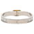 Pulseira Mini Clic Chaine d Ancre em esmalte branco Hermès TGM  - vista 3