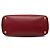 Borsa Prada Red Small Saffiano Lux Galleria Double Zip Rosso Bordò - vista 3