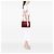 Borsa Prada Red Small Saffiano Lux Galleria Double Zip Rosso Bordò - vista 7