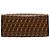 Borsa Fendi Marrone Large Zucca Embossed Leather Runaway Shopper Satchel - vista 3