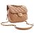 Chanel Borsa a tracolla in caviar trapuntato CC marrone Marrone chiaro - vista 2