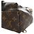 Louis Vuitton Marrone Monogram Mini Palm Springs - vista 8