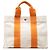 Hermès White Toile Bora Bora PM Bianco