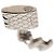 Orecchini Chanel Silver CC Brass Cambon Ligne Drop Pushback Argento - vista 3
