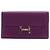 Cartera larga Constance en piel Epsom morado Hermès Púrpura Morado oscuro
