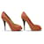 NEUE FENDI FF ZUCCHA PUMPS MIT ABSATZ 37.5 IT 38.5 FR LEDER SCHUHE Pink  - Ansicht 3