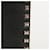 Valentino Garavani Clutch Envelope Rockstud Negro  - vista 4