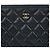 Chanel Clutch Classic Large in Pelle Caviar Blu - vista 3