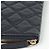 Chanel Clutch Classic Large in Pelle Caviar Blu - vista 7