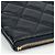Chanel Clutch Classic Large in Pelle Caviar Blu - vista 8