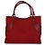 Borsa Tote a Spalla Gucci GG Canvas Rossa Rosso