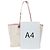 Chanel Borsa Tote a Spalla Deauville Medium Rosa - vista 10