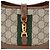 Gucci Jackie Mini Hobo Shoulder Crossbody Marron - vue 3