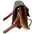 Louis Vuitton Borsa a tracolla e crossbody Dauphine Mm Marrone - vista 5