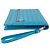 Bottega Veneta Portadocumenti Small Pouch Blu - vista 5