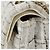 2.55 Chanel Borsa a Spalla Classic Medium in Tweed Bianco - vista 5