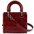 Dior Kleine Damen-Tote-Schultertasche Rot - Ansicht 5