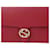 Gucci Interlocking Schultertasche Medium Rot - Ansicht 3