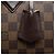 Borsa Louis Vuitton Damier Ebene Duomo Marrone - vista 10