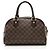 Borsa Louis Vuitton Damier Ebene Duomo Marrone - vista 3